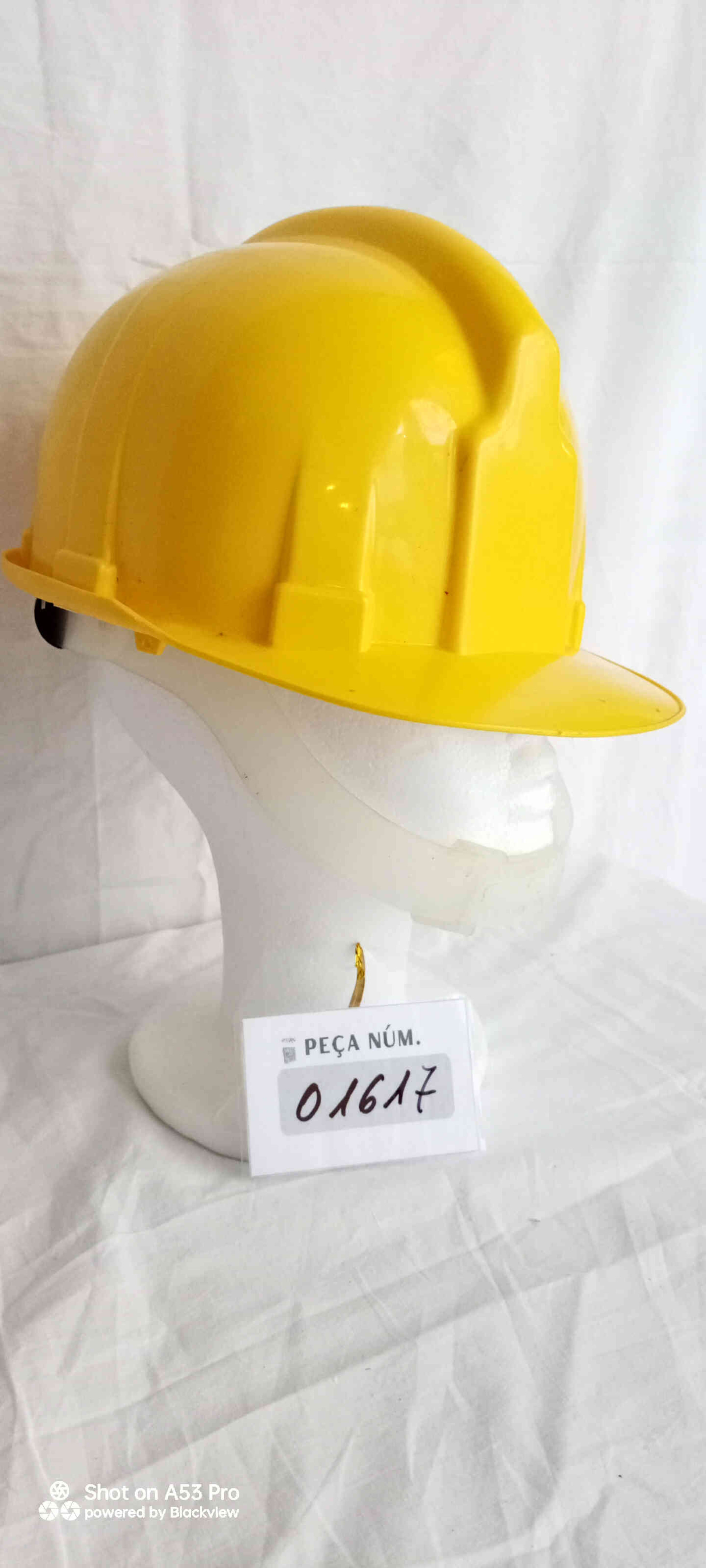 Casc de obra groc